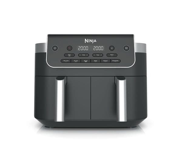 Ninja 6-in-1 DualZone DZ801UK 7.6L Air Fryer - Grey - Image 1
