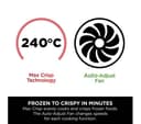 Ninja 6-in-1 DualZone DZ801UK 7.6L Air Fryer - Grey thumbnail 8