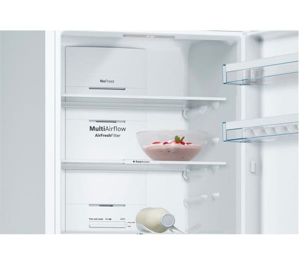 BOSCH KGN36XW35G 60/40 Fridge Freezer - White - Image 6