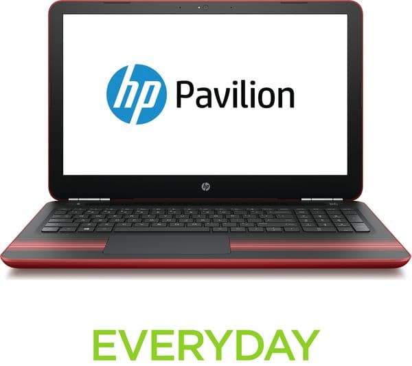HP Pavilion 15-au175sa 15.6" Laptop - Red - Image 1