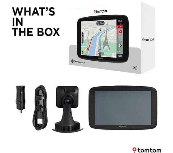 TOMTOM GO Navigator 6" Sat Nav - Worldwide Maps - Image 2