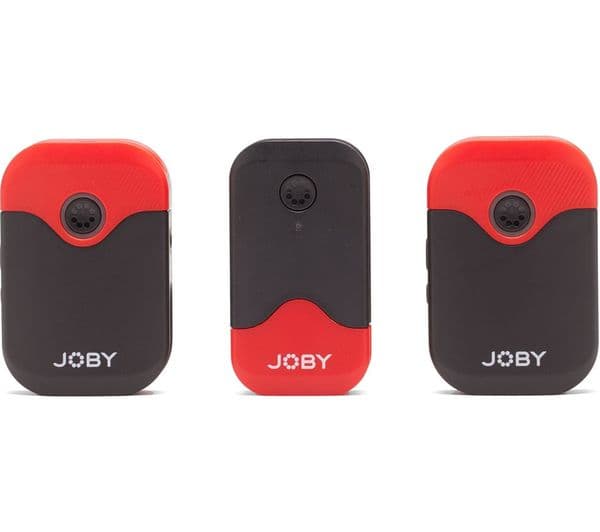 JOBY Wavo Air JB01737-BWW Wireless Microphone Kit - Red & Black - Image 2