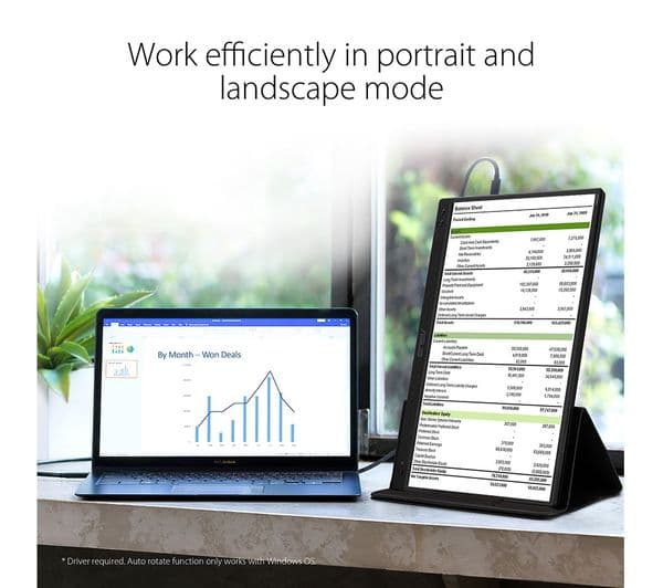 ASUS ZenScreen MB166C Full HD 15.6" IPS LED Portable Monitor - Black - Image 4
