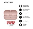 SONY WF-C710N Earbuds Pink thumbnail 6