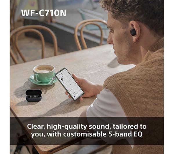 SONY WF-C710N Earbuds Pink - Image 8