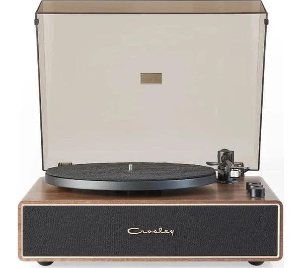 CROSLEY Stave Belt Drive Bluetooth Turntable - Walnut - Image 1