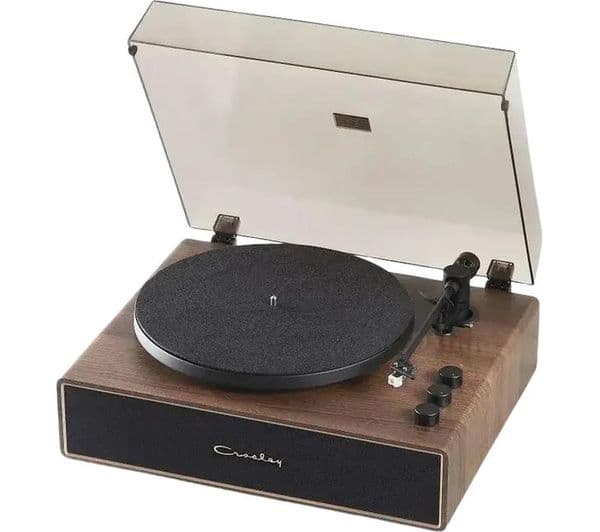 CROSLEY Stave Belt Drive Bluetooth Turntable - Walnut - Image 10