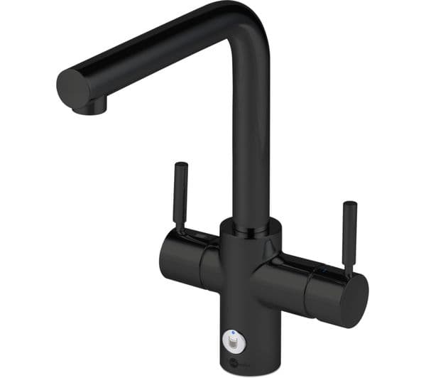 INSINKERATOR 4-in-1 Touch L Shape Steaming Hot Water Tap - Black Velvet - Image 1