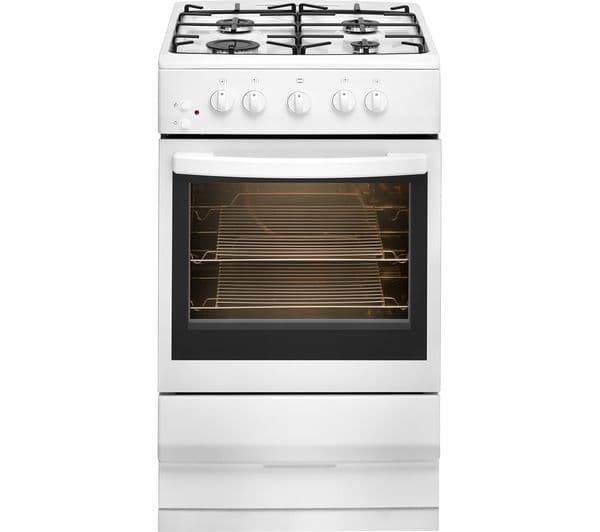 ESSENTIALS CFSGWH17 50 cm Gas Cooker - White - Image 1