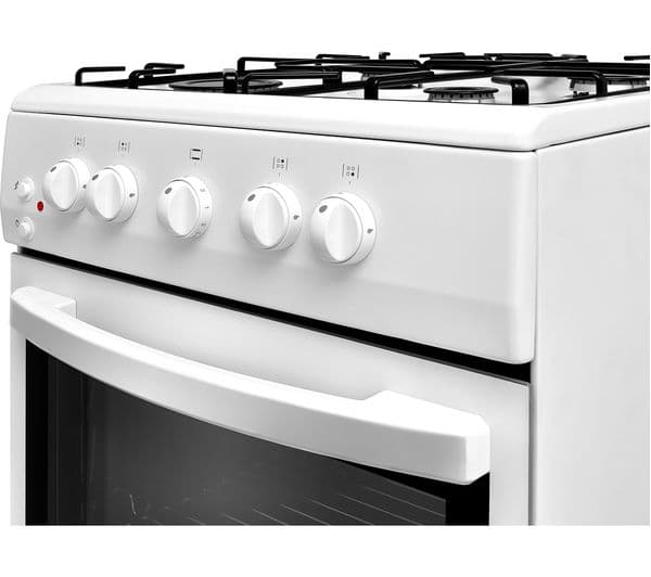 ESSENTIALS CFSGWH17 50 cm Gas Cooker - White - Image 2