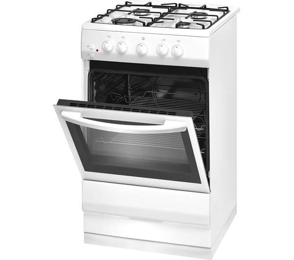 ESSENTIALS CFSGWH17 50 cm Gas Cooker - White - Image 6