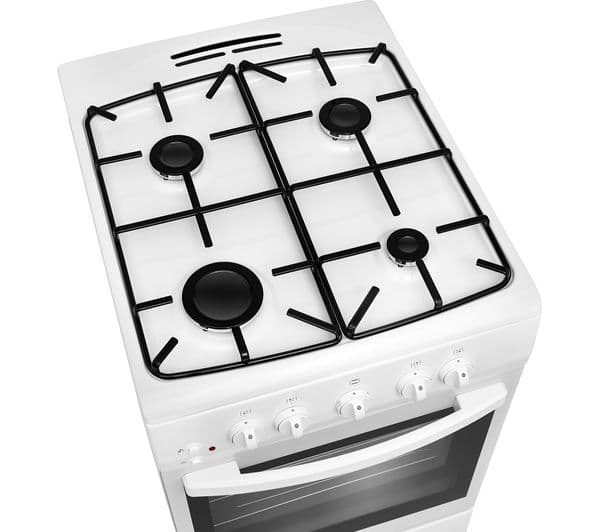 ESSENTIALS CFSGWH17 50 cm Gas Cooker - White - Image 5