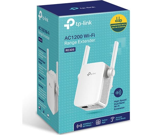 TP-LINK RE305 WiFi Range Extender - AC 1200, Dual-band - Image 3