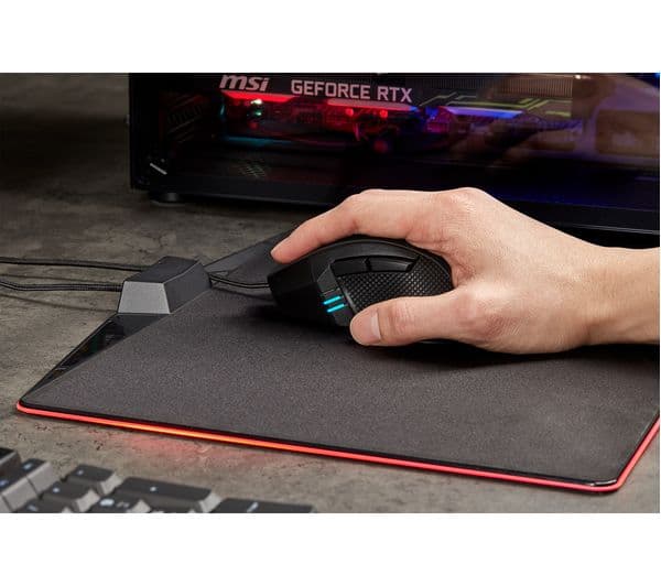 Corsair Ironclaw RGB Gaming Mouse Black - Image 9