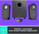 LOGITECH Z407 2.1 Wireless PC Speakers - Black thumbnail 4