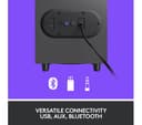 LOGITECH Z407 2.1 Wireless PC Speakers - Black thumbnail 6