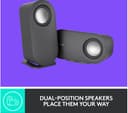 LOGITECH Z407 2.1 Wireless PC Speakers - Black thumbnail 7