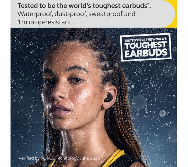 JABRA Elite 8 Active Wireless Bluetooth Noise-Cancelling Earbuds - Black thumbnail 6
