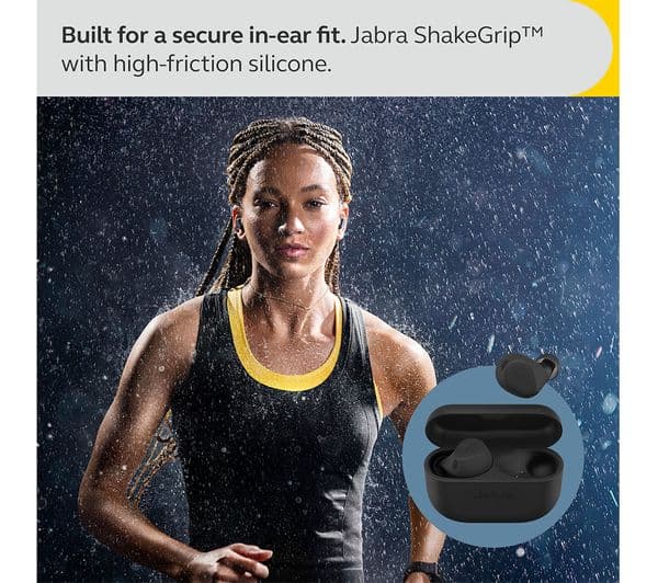 JABRA Elite 8 Active Wireless Bluetooth Noise-Cancelling Earbuds - Black - Image 8