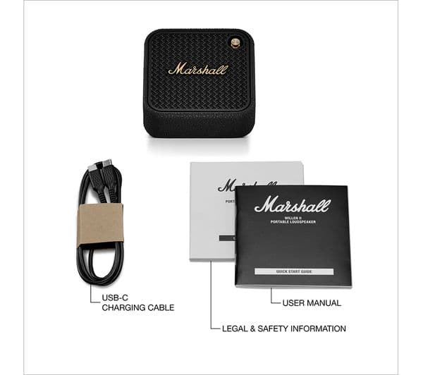 MARSHALL Willen II Black & Brass - Image 10