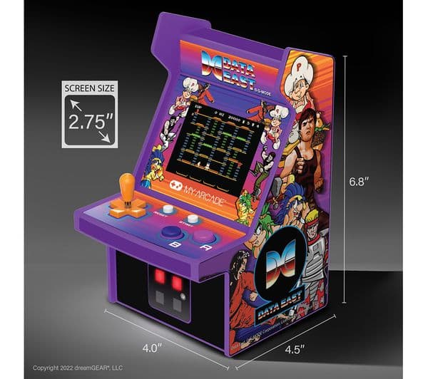 My Arcade Data East Hits Micro Player Multicolour - Image 2