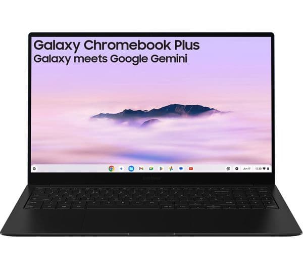 Samsung Galaxy 15.6" Chromebook Plus - Intel® Core™ 3, 256 GB UFS, Neptune Blue - Image 1