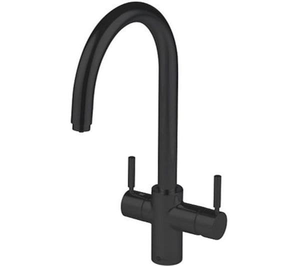 INSINKERATOR 3-in-1 J Shape Steaming Hot Water Tap - Black Velvet - Image 1