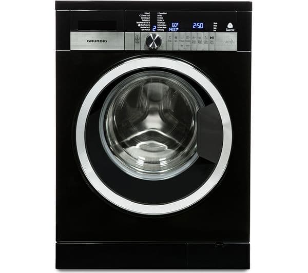 GRUNDIG GWN47430CB Washing Machine - Black - Image 1