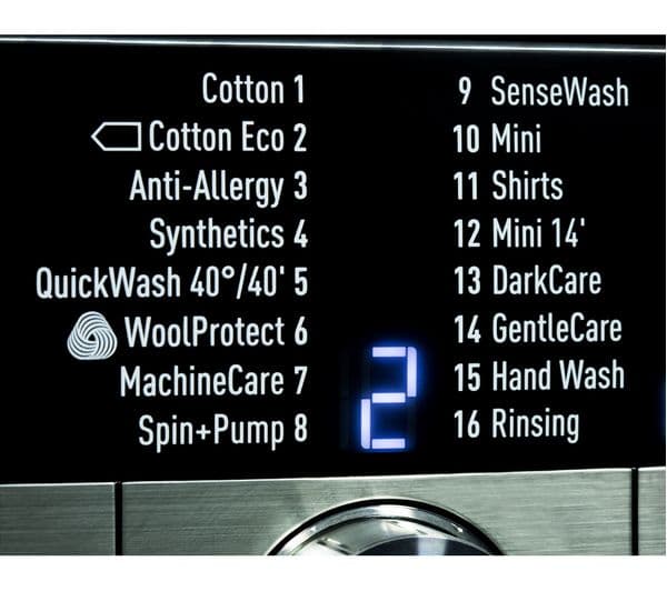 GRUNDIG GWN47430CB Washing Machine - Black - Image 4