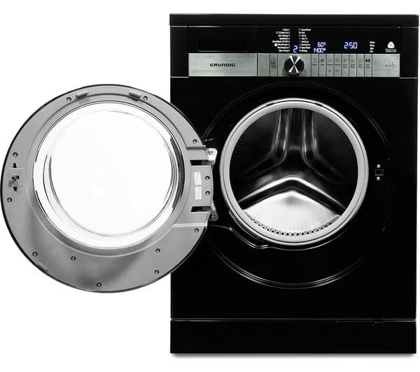 GRUNDIG GWN47430CB Washing Machine - Black - Image 5