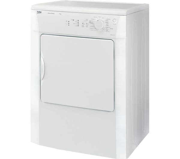 BEKO DRVS73W Vented Tumble Dryer - White - Image 2