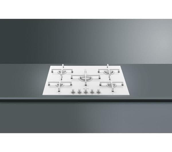 SMEG Linea PV175CB Gas Hob - White - Image 4