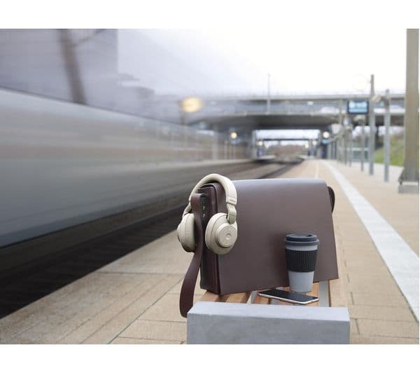 JABRA Elite 85h Wireless Bluetooth Noise-Cancelling Headphones - Gold Beige - Image 10