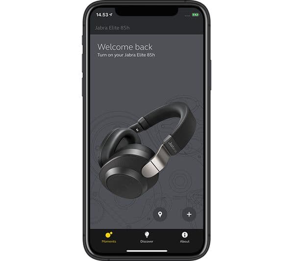 JABRA Elite 85h Wireless Bluetooth Noise-Cancelling Headphones - Gold Beige - Image 5