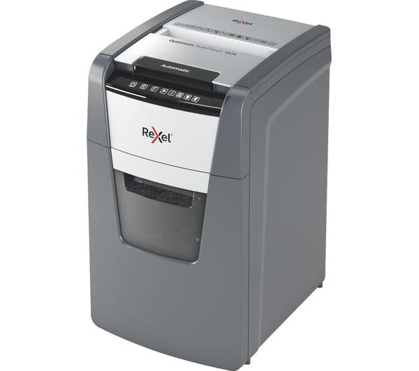 REXEL Optimum AutoFeed+ 150X Cross Cut Paper Shredder - Image 1