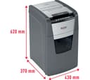 REXEL Optimum AutoFeed+ 150X Cross Cut Paper Shredder thumbnail 3