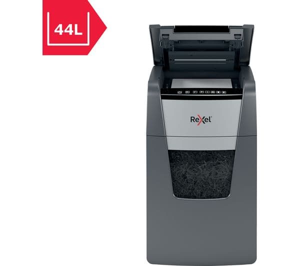 REXEL Optimum AutoFeed+ 150X Cross Cut Paper Shredder - Image 5