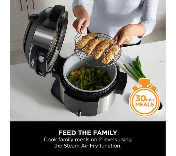 Ninja Foodi OL550UK 11-in-1 Multicooker Black - Image 2