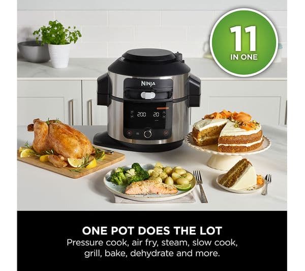 Ninja Foodi OL550UK 11-in-1 Multicooker Black - Image 3