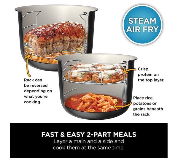 Ninja Foodi OL550UK 11-in-1 Multicooker Black - Image 4