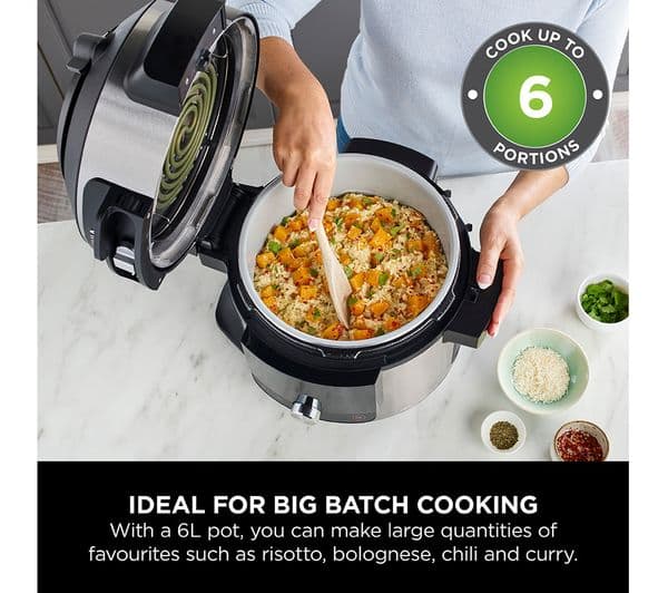 Ninja Foodi OL550UK 11-in-1 Multicooker Black - Image 6