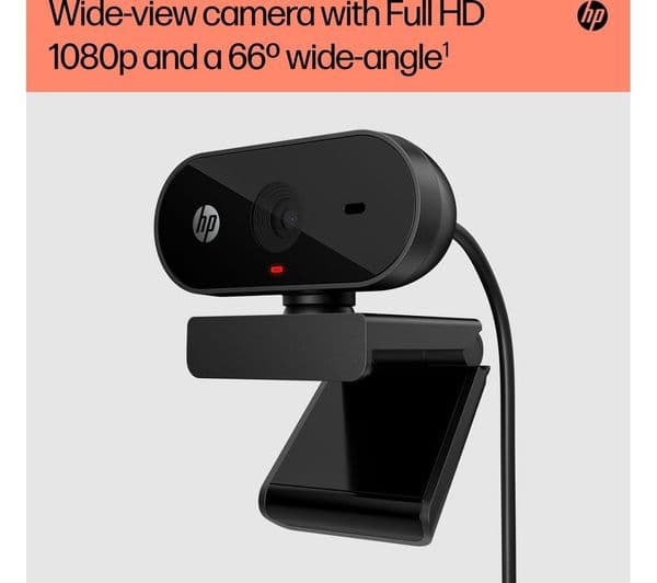 HP 320 Webcam Black - Image 5