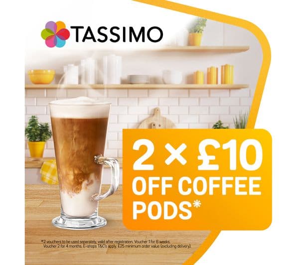 TASSIMO by Bosch Finesse TAS16B2GB Coffee Machine - Black - Image 2
