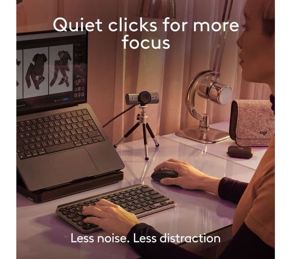 LOGITECH MX Anywhere 3S for Mac Wireless Darkfield Mouse - Pale Grey - Image 4