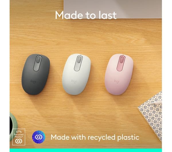 Logitech M196 Wireless Mouse - Graphite - Image 4