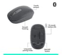 Logitech M196 Wireless Mouse - Graphite thumbnail 7