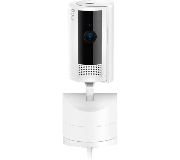 Ring Pan-Tilt Indoor Security Camera White - Image 1