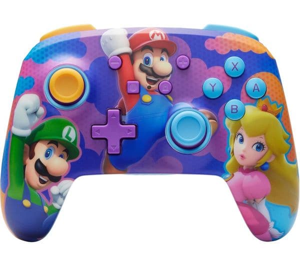 POWERA Enhanced Wireless Controller for Nintendo Switch - Colour Splash Heroes - Image 1