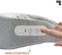 SHARPER IMAGE Realtouch Shiatsu Neck Massager - Grey thumbnail 2