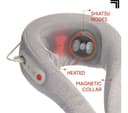 SHARPER IMAGE Realtouch Shiatsu Neck Massager - Grey thumbnail 4